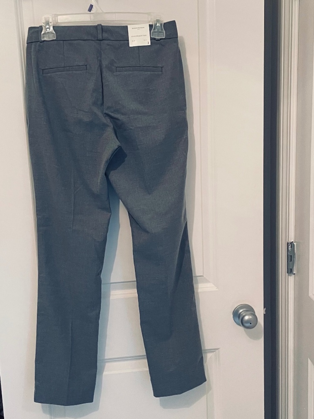 Banana Republic grey dress pants size 2 - Picture 2 of 2